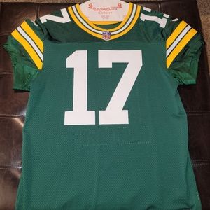 NFL "ELITE" 'On Field' Davante Adams GBP Jersey